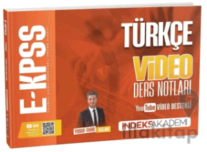 2026 E-KPSS Türkçe Video Ders Notları