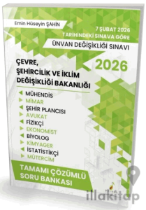 2026 GYS ÜDS Çevre Şehircilik ve İklim Değişikliği Bakanlığı Soru Bankası Çözümlü Görevde Yükselme Ünvan Değişikliği