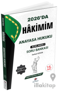 2026 Hakimlik Hakimim Anayasa Hukuku Soru Bankası
