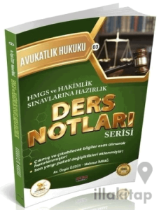 2026 HMGS Hakimlik HUKAL Avukatlık Hukuku Ders Notları
