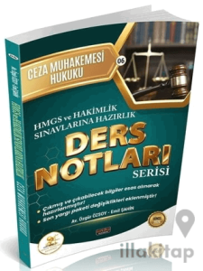 2026 HMGS Hakimlik HUKAL Ceza Muhakemesi Hukuku Ders Notları