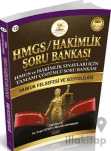 2026 HMGS Hakimlik Hukuk Felsefesi ve Sosyolojisi Soru Bankası