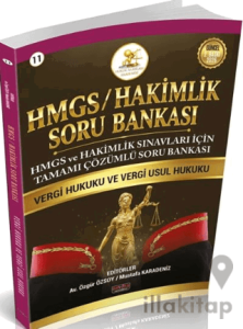 2026 HMGS Hakimlik Vergi Hukuku ve Vergi Usul Hukuku Soru Bankası