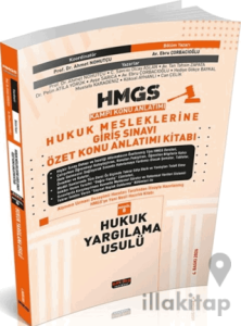 2026 HMGS Hukuk Yargılama Usulü Özet Konu Anlatımı