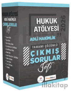 2026 Hukuk Atölyesi Adli Hakimlik Tamamı Çözümlü Orijinal Çıkmış Sorular Seti