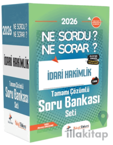 2026 Hukuk Atölyesi İdari Hakimlik Ne Sordu Ne Sorar Tamamı Çözümlü Soru Bankası Seti