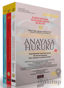 2026 KANUNNAME Kaymakamlık Kod: 66 Konu Anlatımı Seti