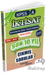 2026 KPSS A Grubu İktisat Çıkmış Sorular Son 10 Yıl Çözümlü