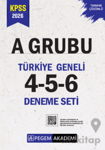 2026 KPSS A Grubu Tamamı Çözümlü Türkiye Geneli 4-5-6 (3'lü Deneme Seti)