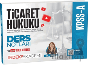 2026 KPSS A Grubu Ticaret Hukuku Video Ders Notları