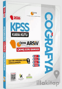 2026 KPSS Coğrafya’nın Kara Kutusu ÖSYM Çıkmış Soru Havuzu Bankası Konu Özetli Dijital Çözümlü