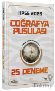 2026 KPSS Coğrafya Pusulası 25 Deneme Çözümlü