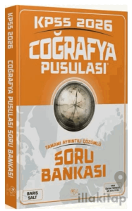 2026 KPSS Coğrafya Pusulası Soru Bankası Çözümlü