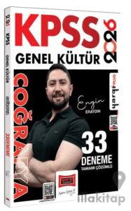 2026 KPSS Genel Kültür Coğrafya Tamamı Çözümlü 33 Deneme