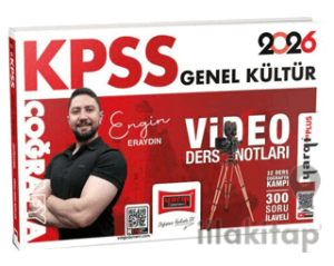 2026 KPSS Genel Kültür Coğrafya Video Ders Notları