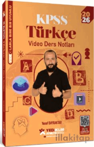 2026 KPSS Genel Yetenek Atölye Serisi Türkçe Video Ders Notları