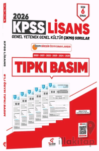 2026 KPSS Genel Yetenek Genel Kültür Çıkmış Sorular Tıpkı Basım Son 6 Sınav Çözümlü