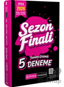 2026 KPSS Genel Yetenek Genel Kültür Sezon Finali Tamamı Çözümlü 5 Deneme
