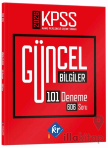 2026 KPSS Güncel Bilgiler 101 Deneme 606 Soru