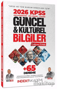 2026 KPSS Güncel ve Kültürel Bilgiler Çalışma Kitabı (65 Deneme İlaveli)