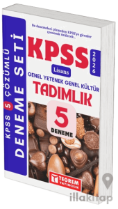 2026 KPSS Lisans Tamamı Çözümlü Tadımlık 5 Deneme