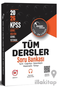 2026 KPSS Lise Önlisans Genel Kültür Yetenek Tüm Dersler Tek Kitap Soru Bankası
