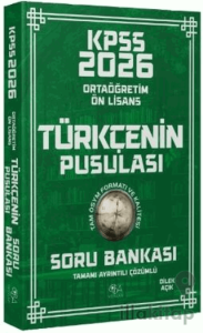 2026 KPSS Lise Ortaöğretim Ön Lisans Türkçenin Pusulası Soru Bankası Çözümlü