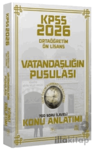 2026 KPSS Lise Ortaöğretim Ön Lisans Vatandaşlık Vatandaşlığın Pusulası Konu Anlatımı