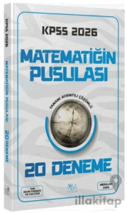 2026 KPSS Matematik Matematiğin Pusulası 20 Deneme Çözümlü