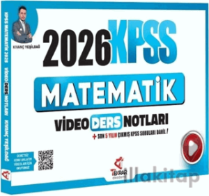2026 KPSS Matematik Video Ders Notları