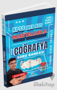2026 KPSS MEB-AGS Haritalarla Coğrafya Tamamı Video Çözümlü Soru Bankası
