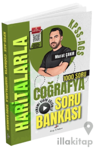 2026 KPSS MEB AGS Haritalarla Coğrafya Tamamı Video Çözümlü Soru Bankası