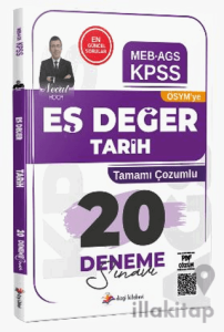 2026 KPSS MEB AGS ÖSYM'YE Eş Değer Tarih Tamamı PDF Çözümlü 20 Deneme Sınavı