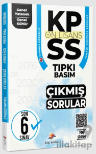 2026 KPSS Ön Lisans Genel Yetenek Genel Kültür Fasiküller Halinde Son 6 Yıl PDF Çözümlü Tıpkı Basım Çıkmış Sorular