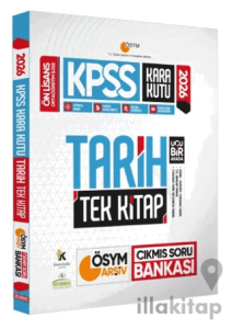2026 KPSS Önlisans/Ortaöğretim Kara Kutu Tarih Tek Kitap ÖSYM Arşiv Çıkmış Soru Bankası Konu Özetli Dijital Çözümlü
