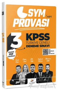 2026 KPSS ÖSYM'nin Provası Türkiye Geneli Tamamı PDF Çözümlü 3 Deneme Sınavı