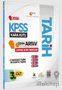 2026 KPSS Tarihin Kara Kutusu 3. Cilt ÖSYM Çıkmış Soru Havuzu Bankası Konu Özetli Dijital Çözümlü