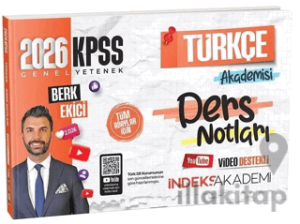 2026 KPSS Türkçe Akademisi Video Ders Notları