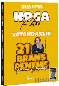 2026 KPSS Vatandaşlık 21 Deneme Çözümlü