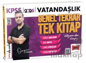 2026 KPSS Vatandaşlık Genel Tekrar Tek Kitap