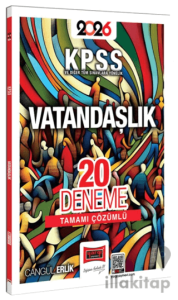 2026 KPSS ve Diğer Tüm Sınavlara Yönelik Tamamı Çözümlü Vatandaşlık 20 Deneme