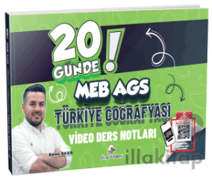 2026 MEB-AGS 20 Günde Türkiye Coğrafyası Video Ders Notları