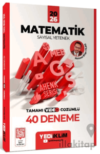2026 MEB AGS Ahenk Serisi Matematik Sayısal Yetenek Tamamı Video Çözümlü 40 Deneme