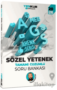 2026 MEB AGS Ahenk Serisi Sözel Yetenek Tamamı Çözümlü Soru Bankası