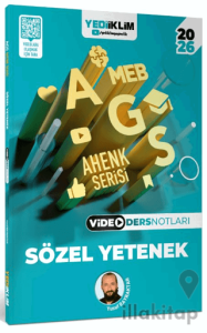2026 MEB AGS Ahenk Serisi Sözel Yetenek Video Ders Notları