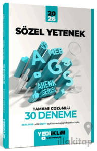 2026 MEB-AGS Ahenk Sözel Yetenek Tamamı Çözümlü 30 Deneme