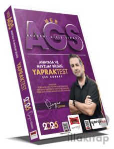 2026 MEB-AGS Anayasa ve Mevzuat Bilgisi Çek Kopart Yaprak Test
