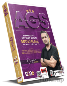 2026 MEB-AGS Anayasa ve Mevzuat Bilgisi Tamamı Çözümlü 40 Deneme