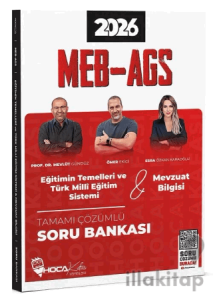 2026 MEB-AGS Eğitimin Temelleri ve Türk Milli Eğitim Sistemi, Mevzuat Bilgisi Soru Bankası Çözümlü