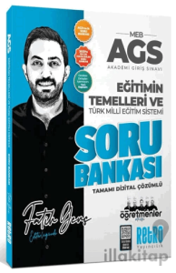 2026 MEB-AGS Eğitimin Temelleri ve Türk Milli Eğitim Sistemi Öğretmenler Ekibi Soru Bankası Çözümlü